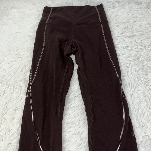 Lululemon Align High-Rise Crop 21" *Gold French Press - Picture 2 of 6